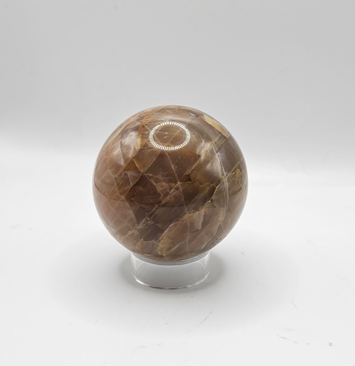 Peach Moonstone sphere