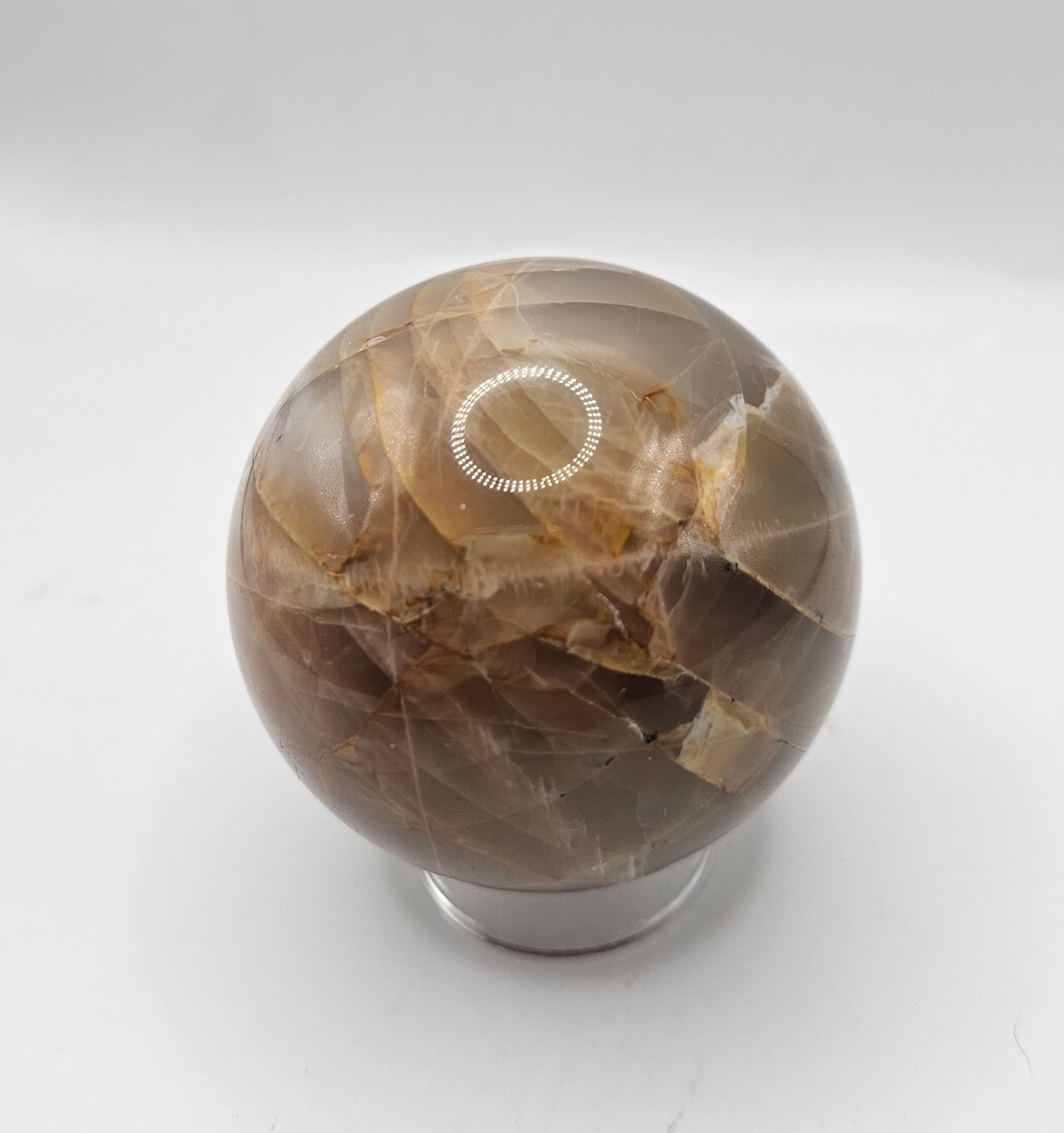 Peach Moonstone sphere