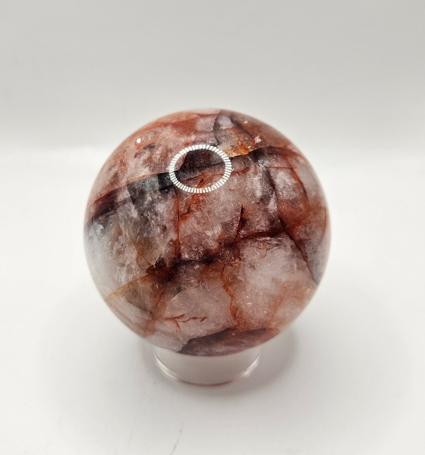 Fire Quartz sphere