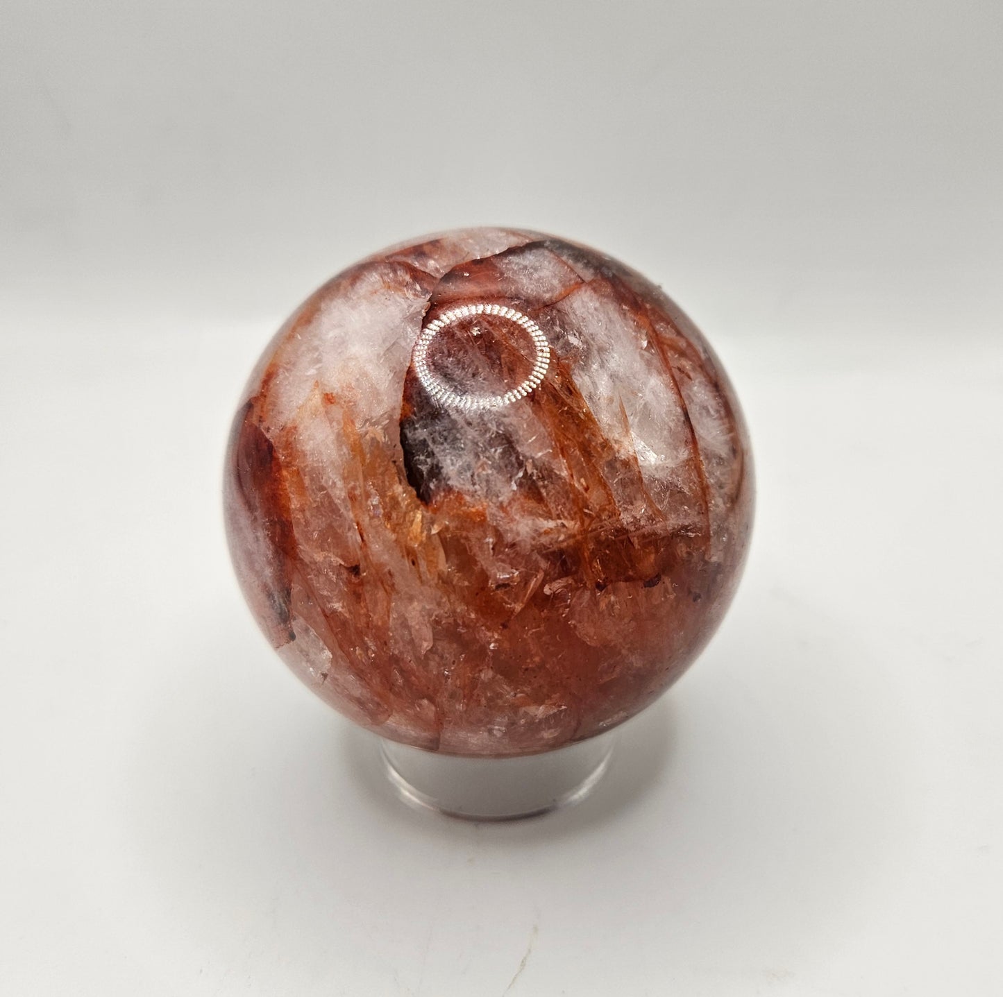 Fire Quartz sphere