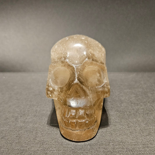 Smoky Quartz skull