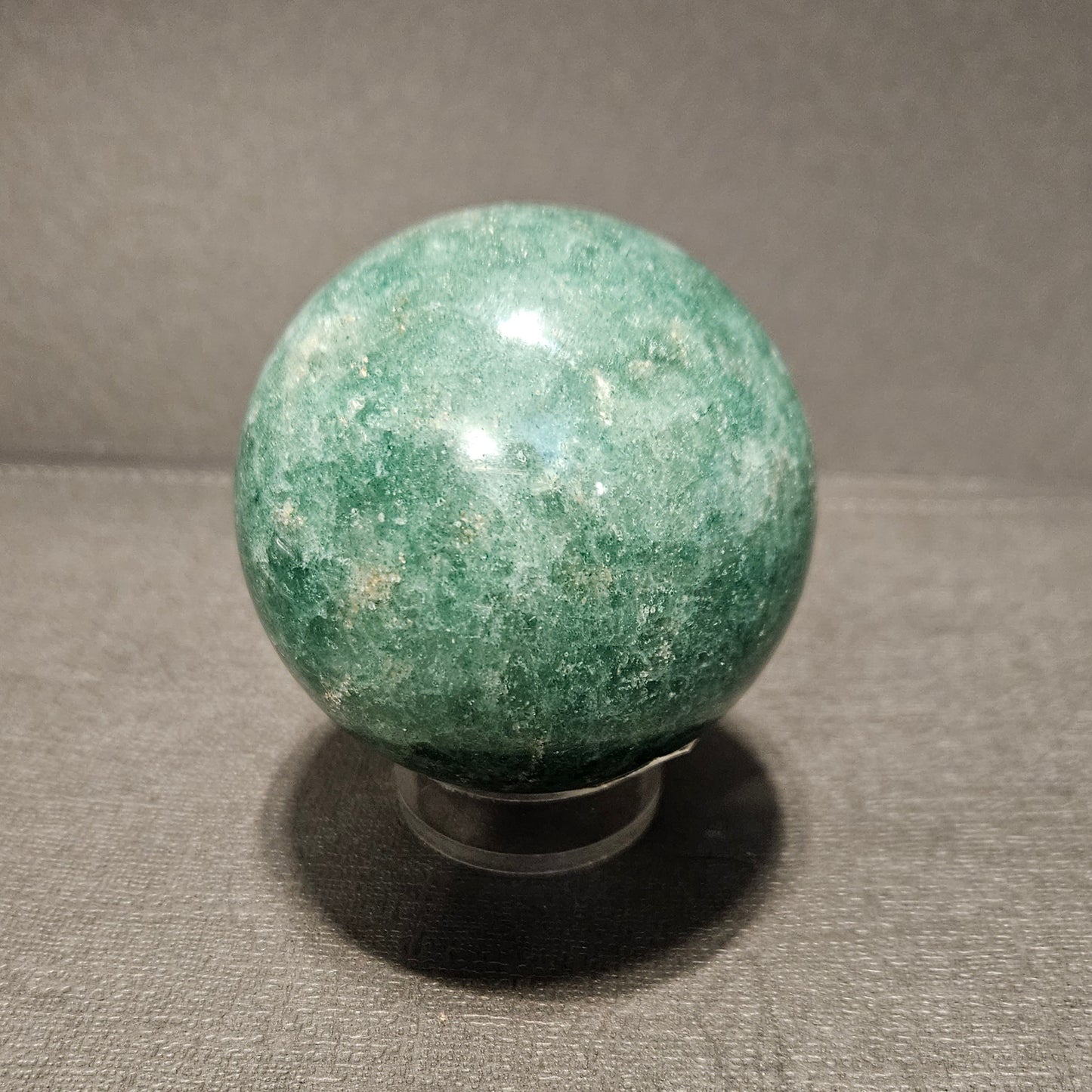 Green Strawberry Quartz sphere