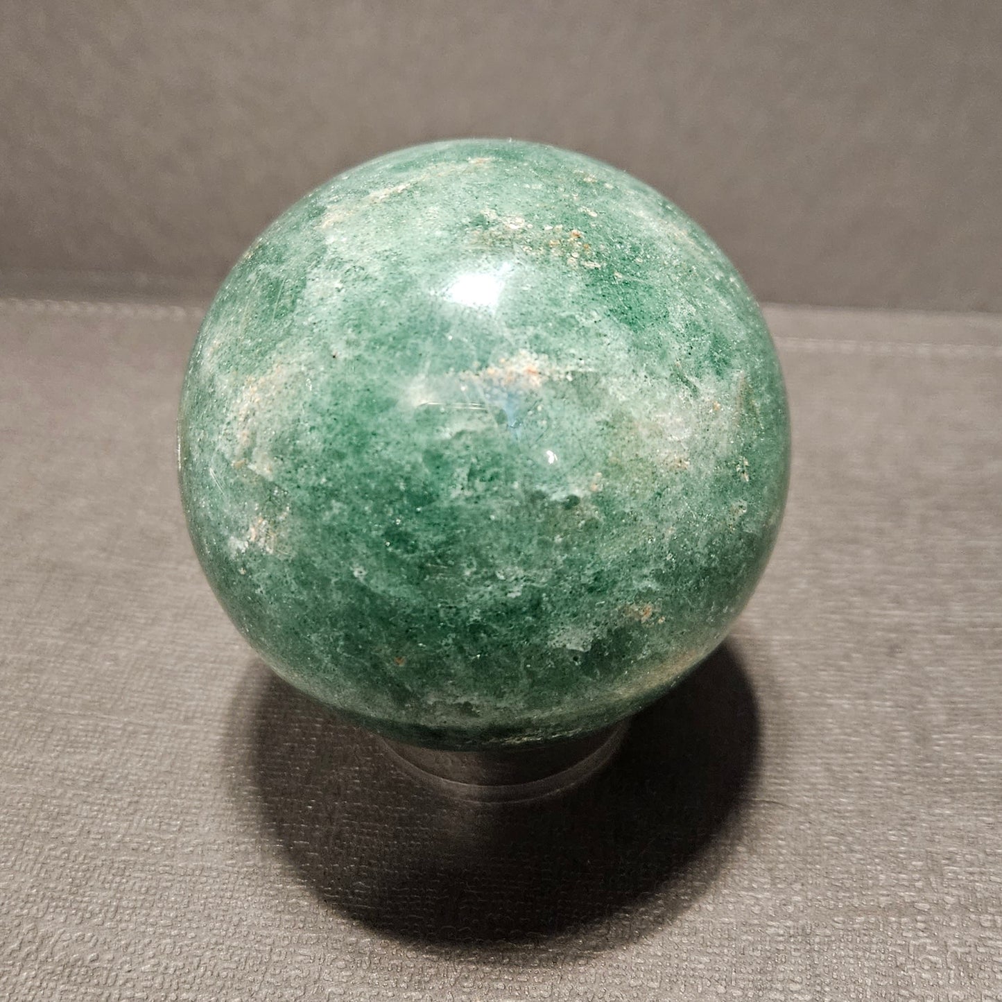 Green Strawberry Quartz sphere