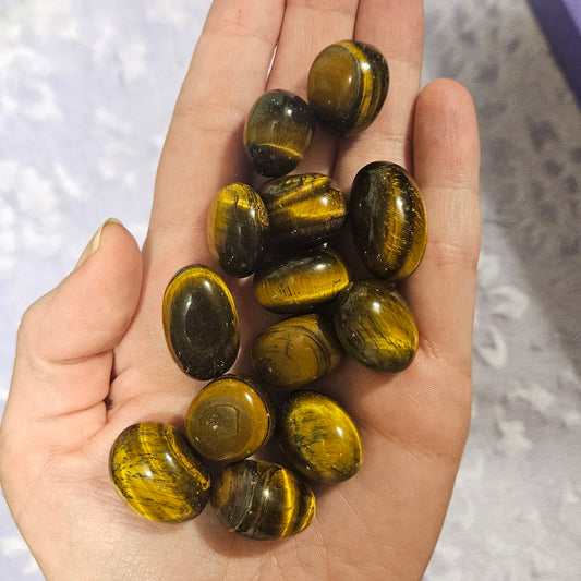 Tiger's Eye Tumbles