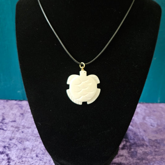 Turtle Necklace (bone)