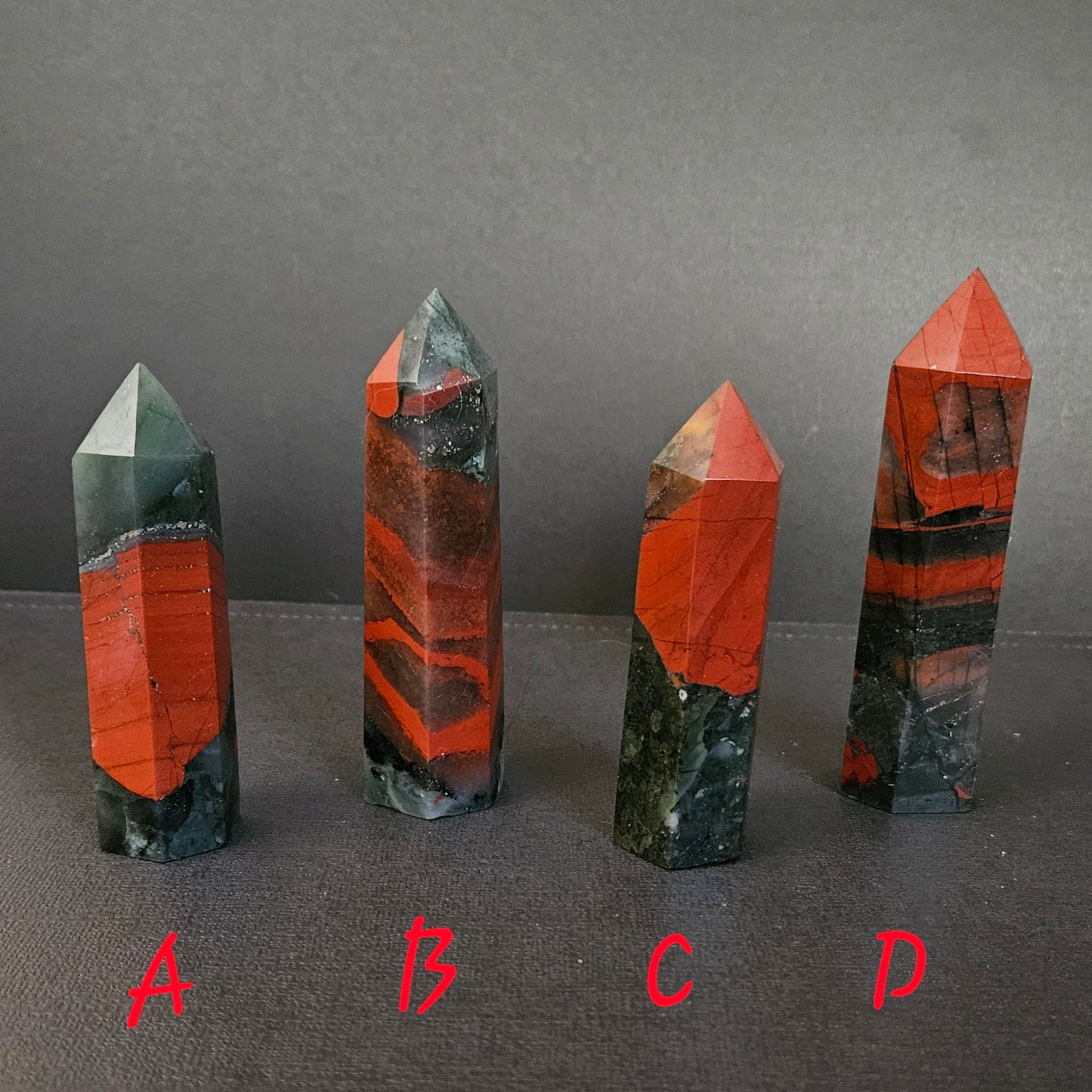 African Bloodstone towers