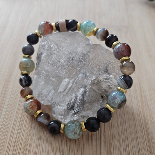 Agate bracelet