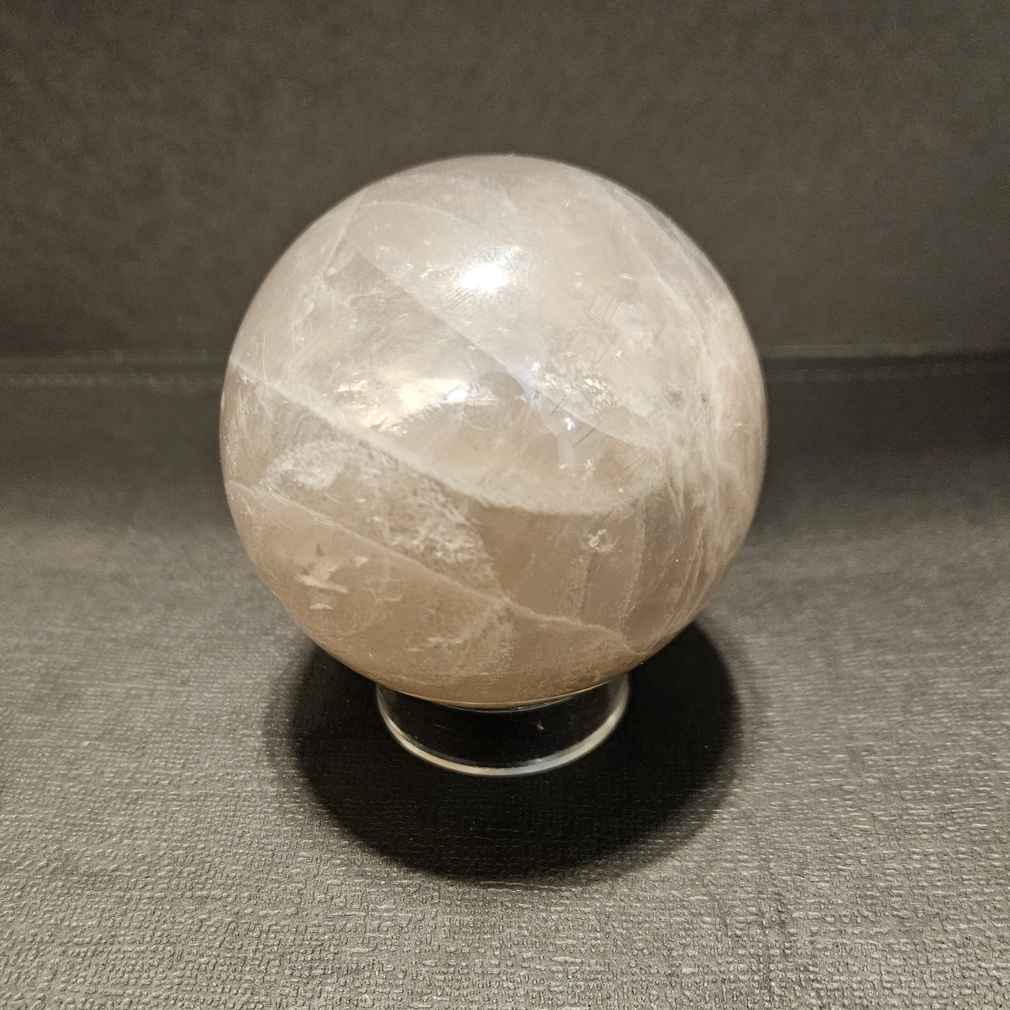 Blue Rose Quartz sphere