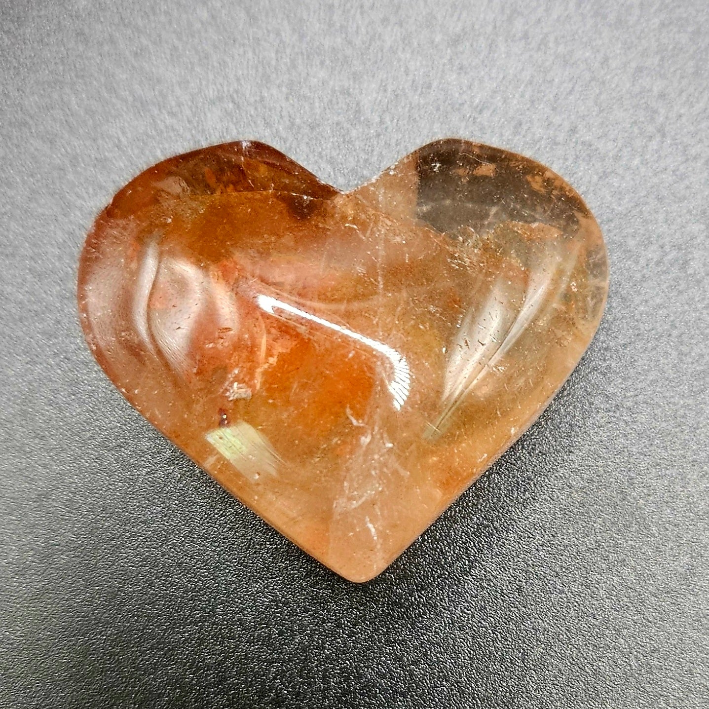 Fire Quartz Heart