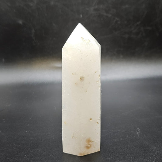 Druzy Milky Quartz tower