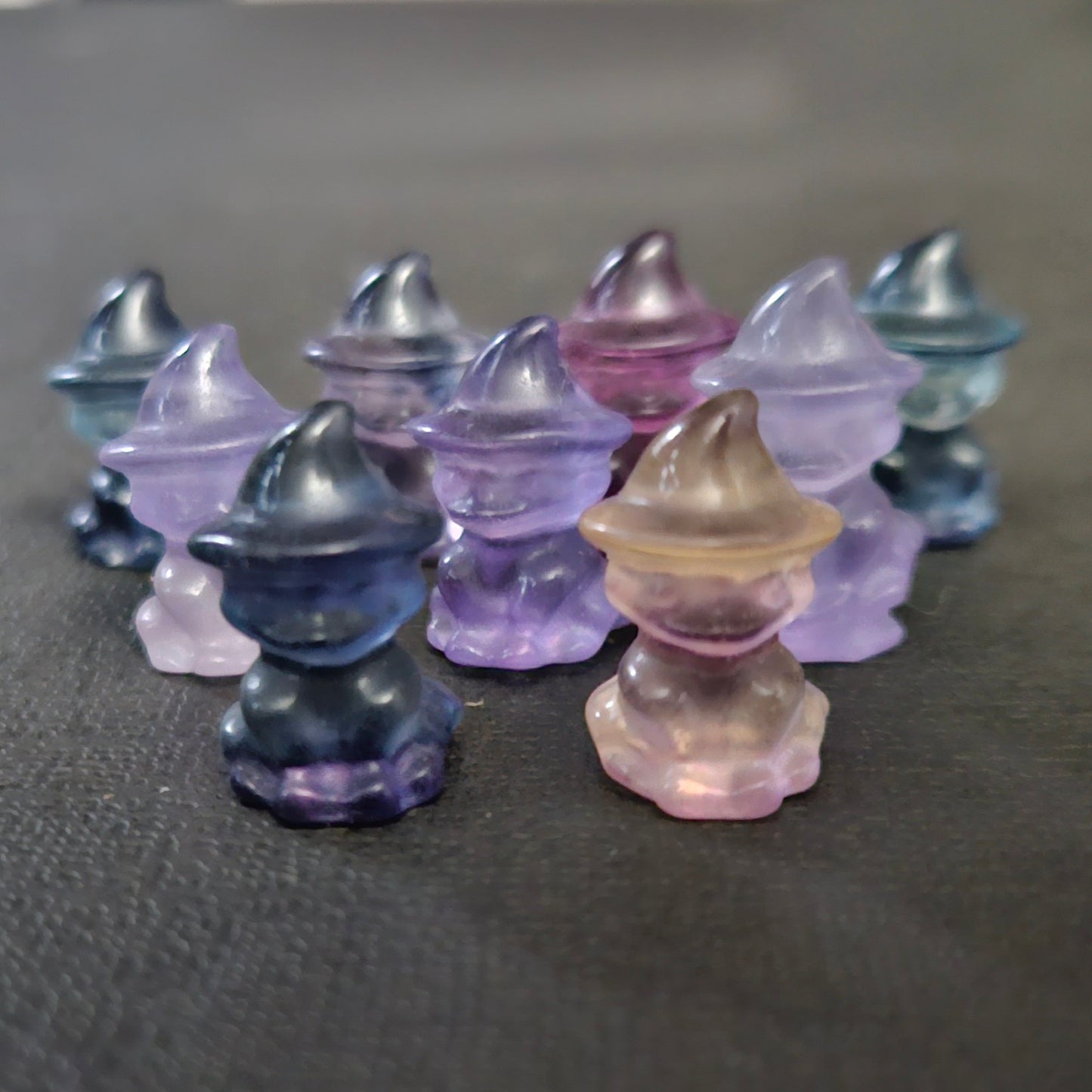 Fluorite Mini Witch Cats