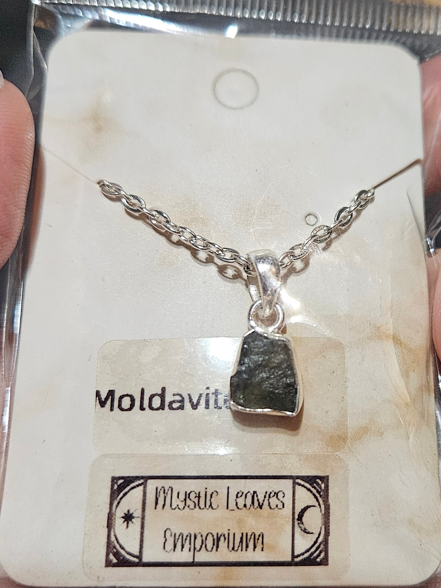 Moldavite Pendants