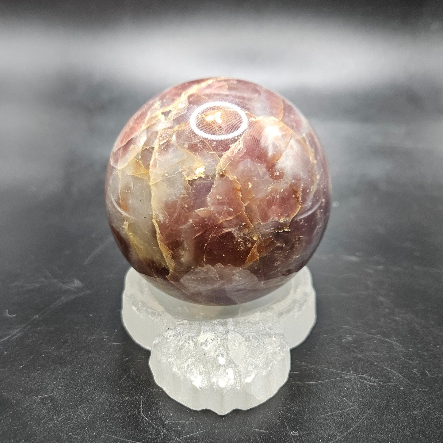 Lavender Rose Quartz sphere