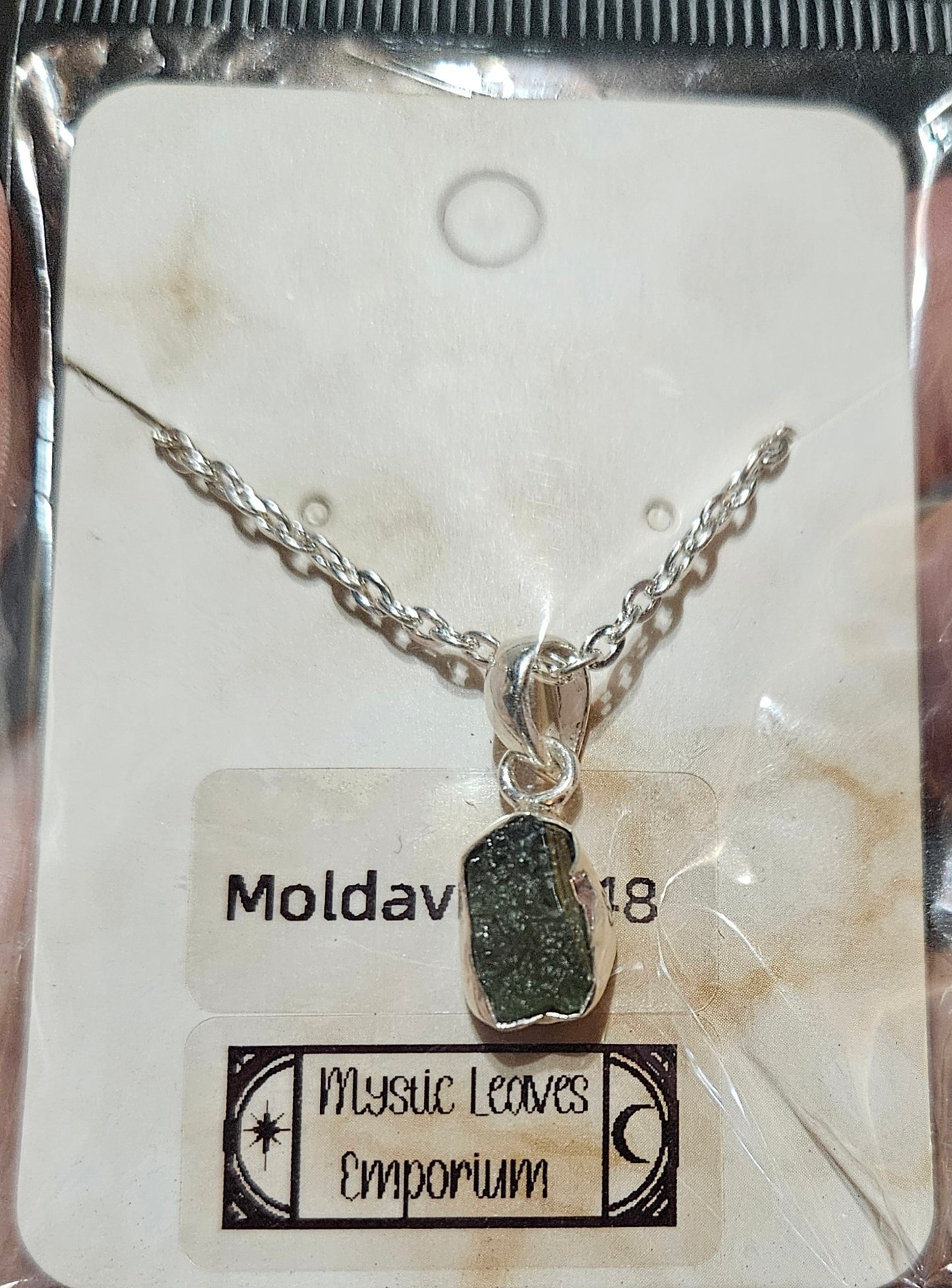 Moldavite Pendants