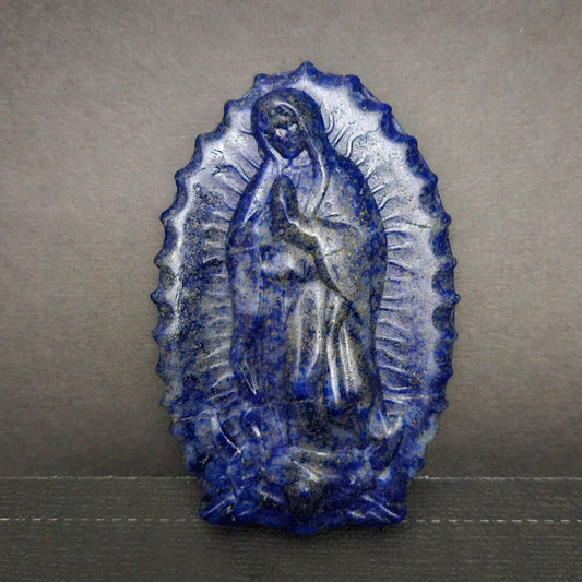 Lapis Lazuli Virgin Mary