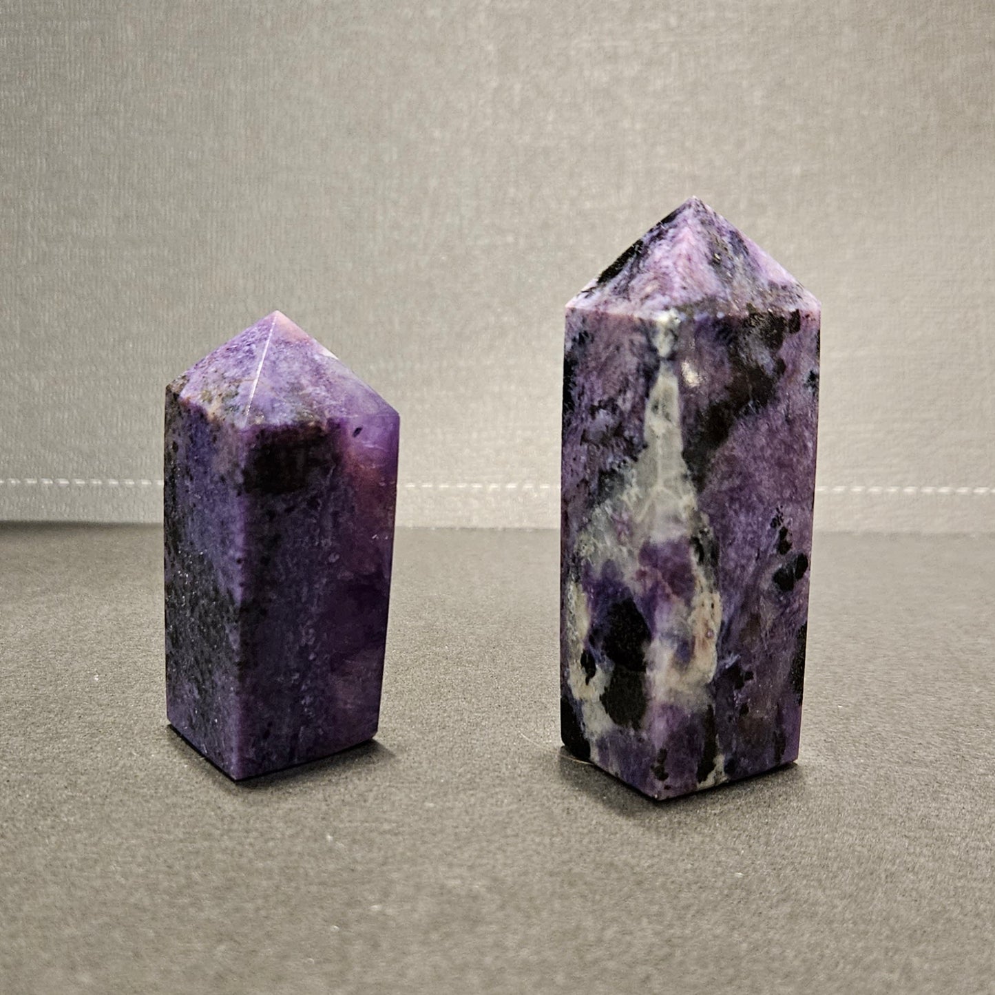 Charoite tower