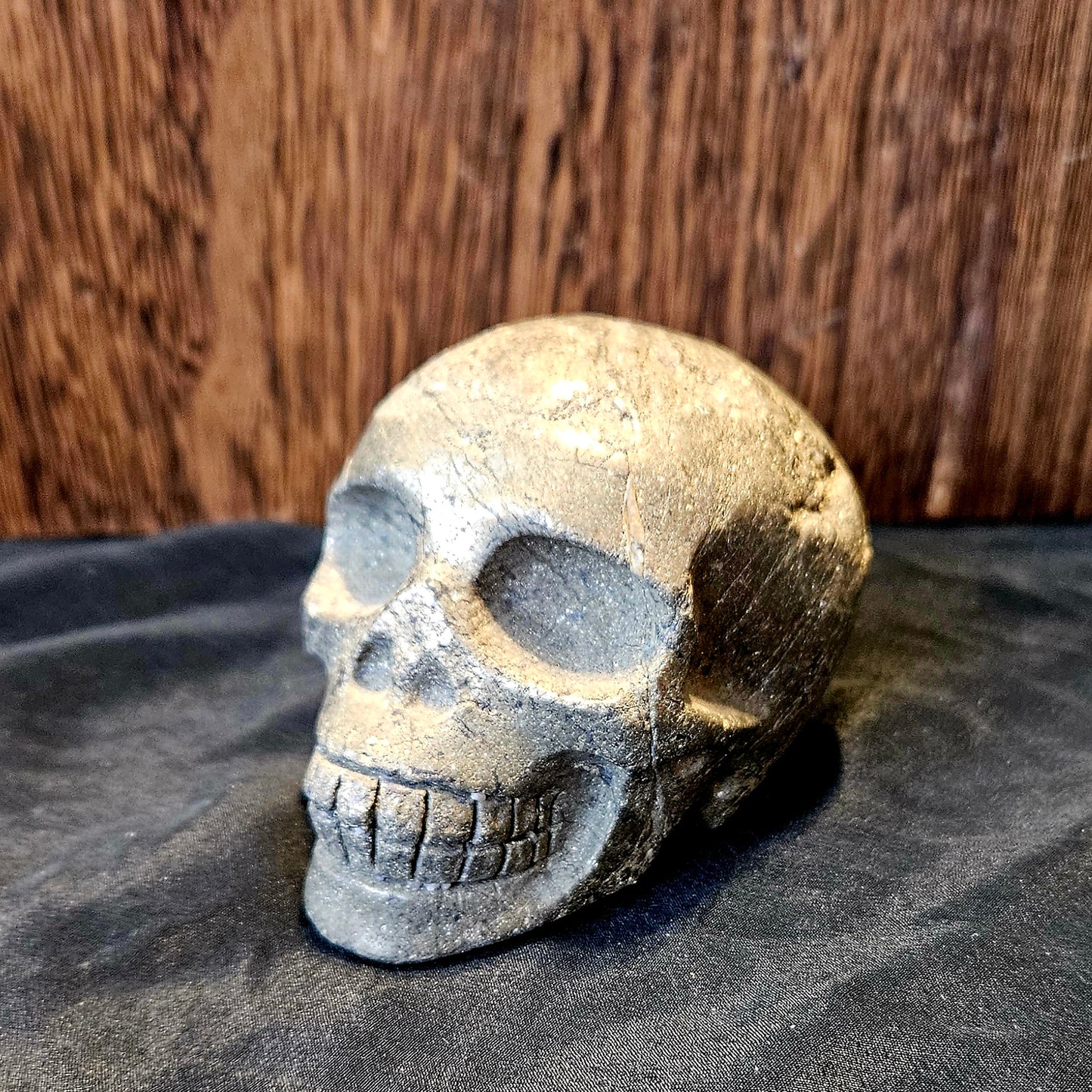 Pyrite Skull