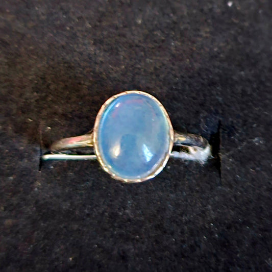 Aquamarine rings