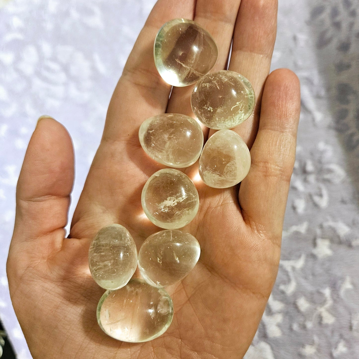 Clear Quartz Tumbles