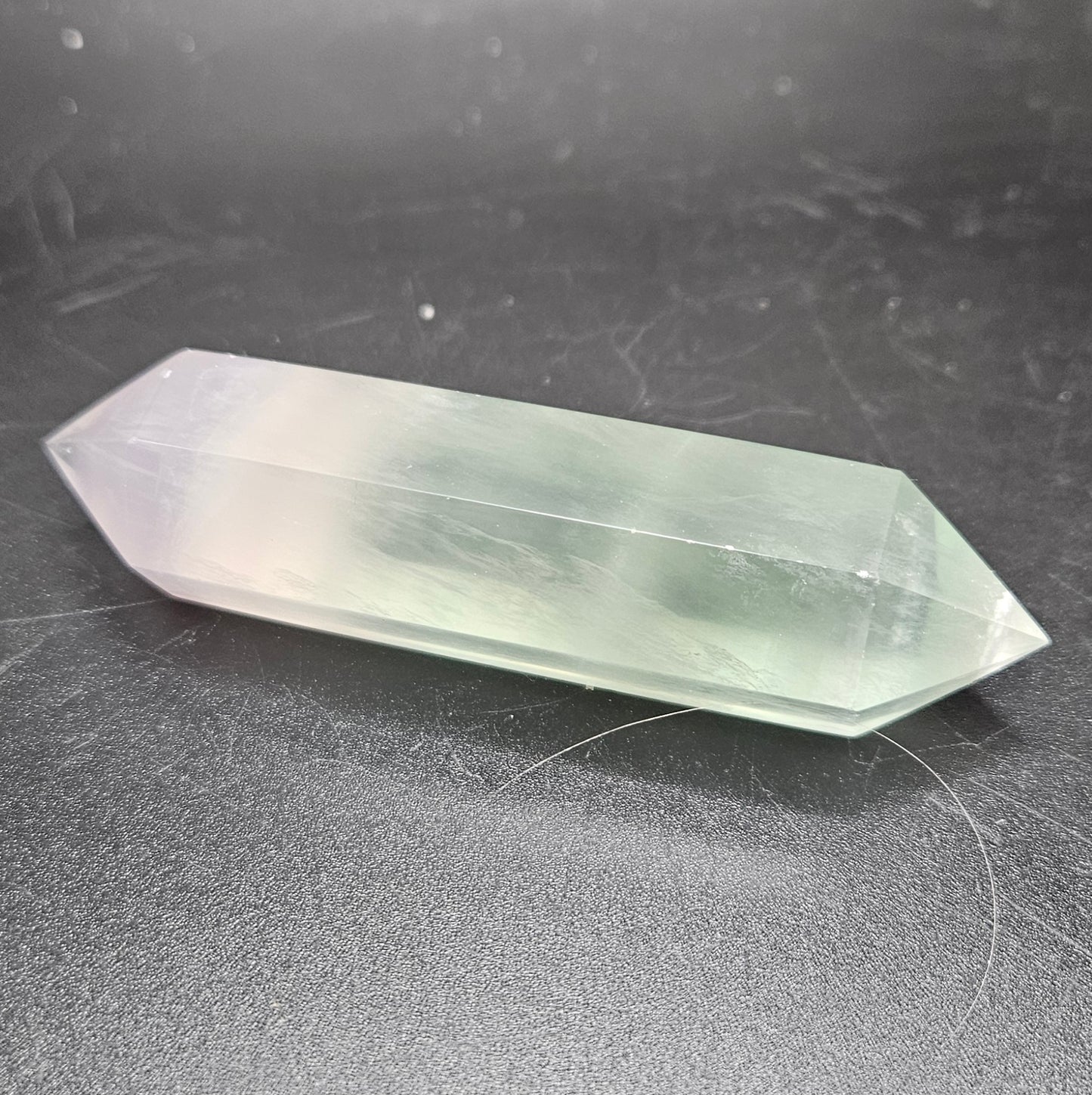 Fluorite double terminated point