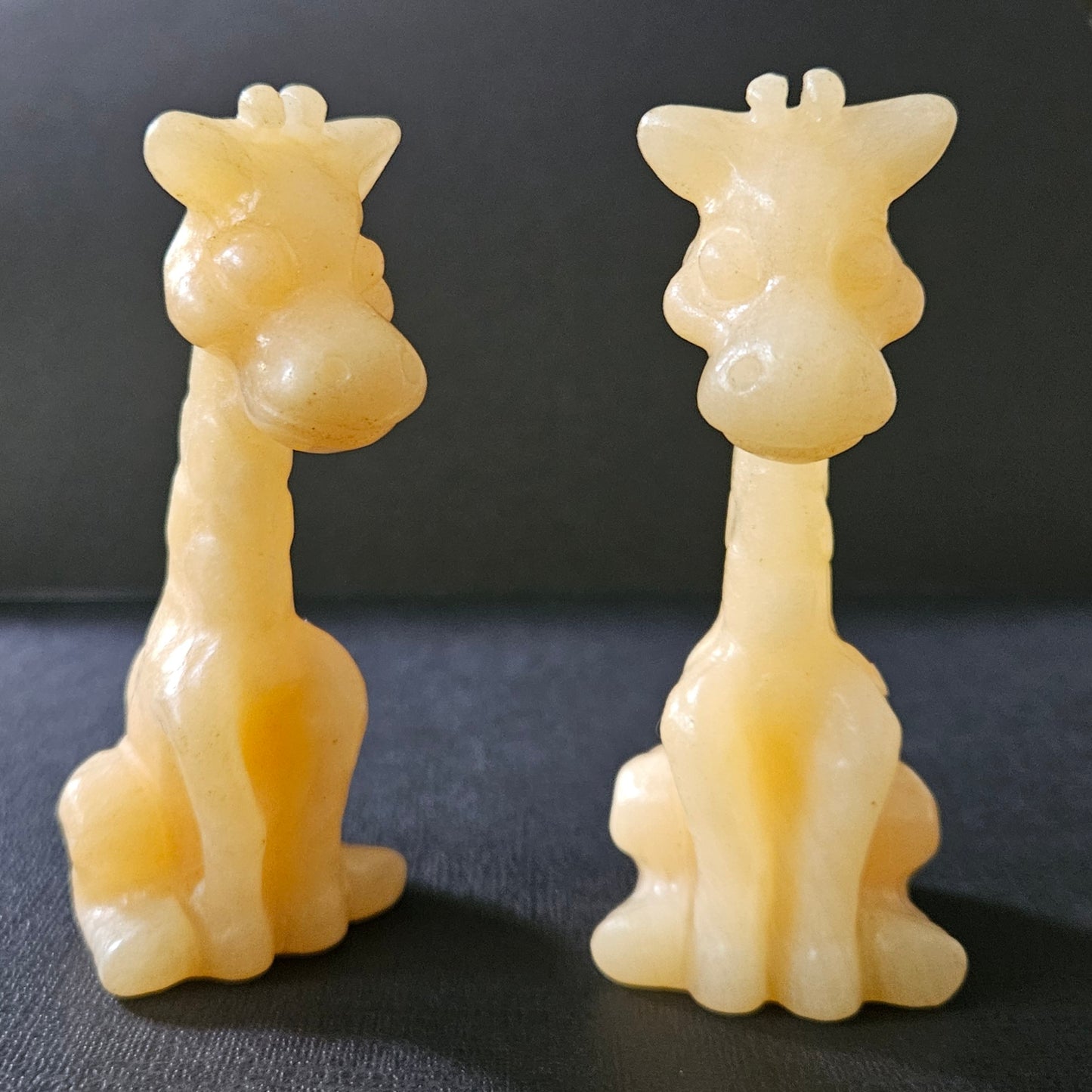 Honey Calcite Giraffe