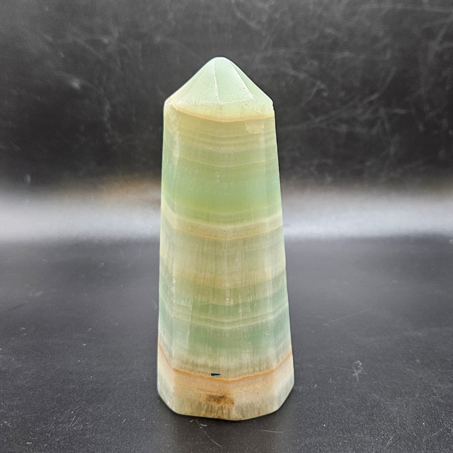 Pistachio Calcite Tower