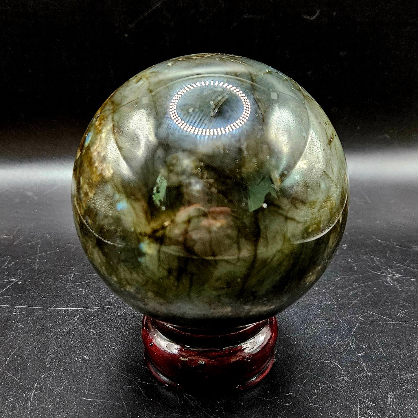 Labradorite sphere