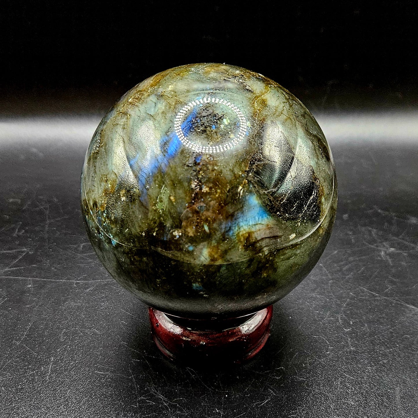 Labradorite sphere