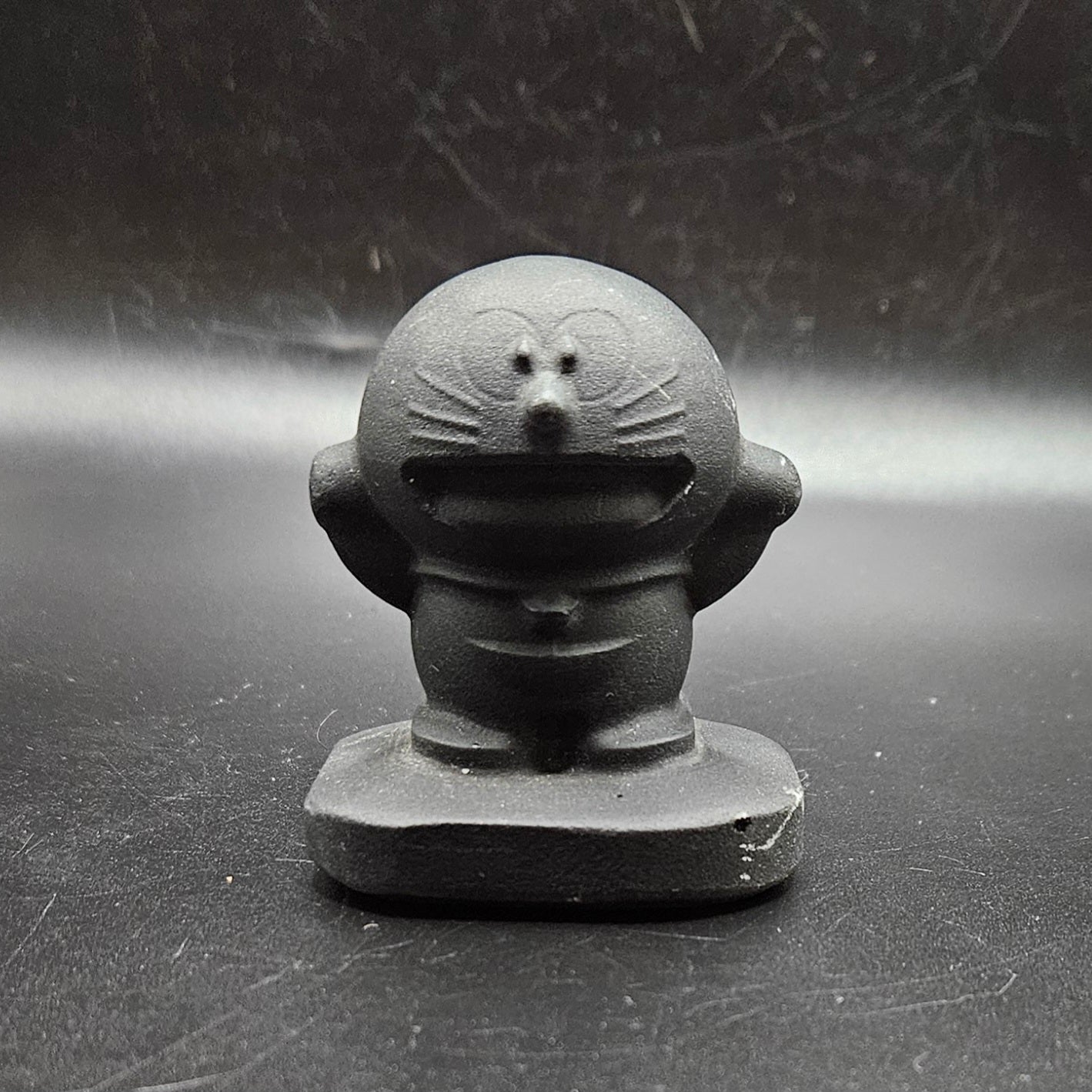 Obsidian Nanbu Tekki carving