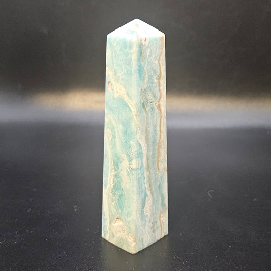 Blue Aragonite Tower