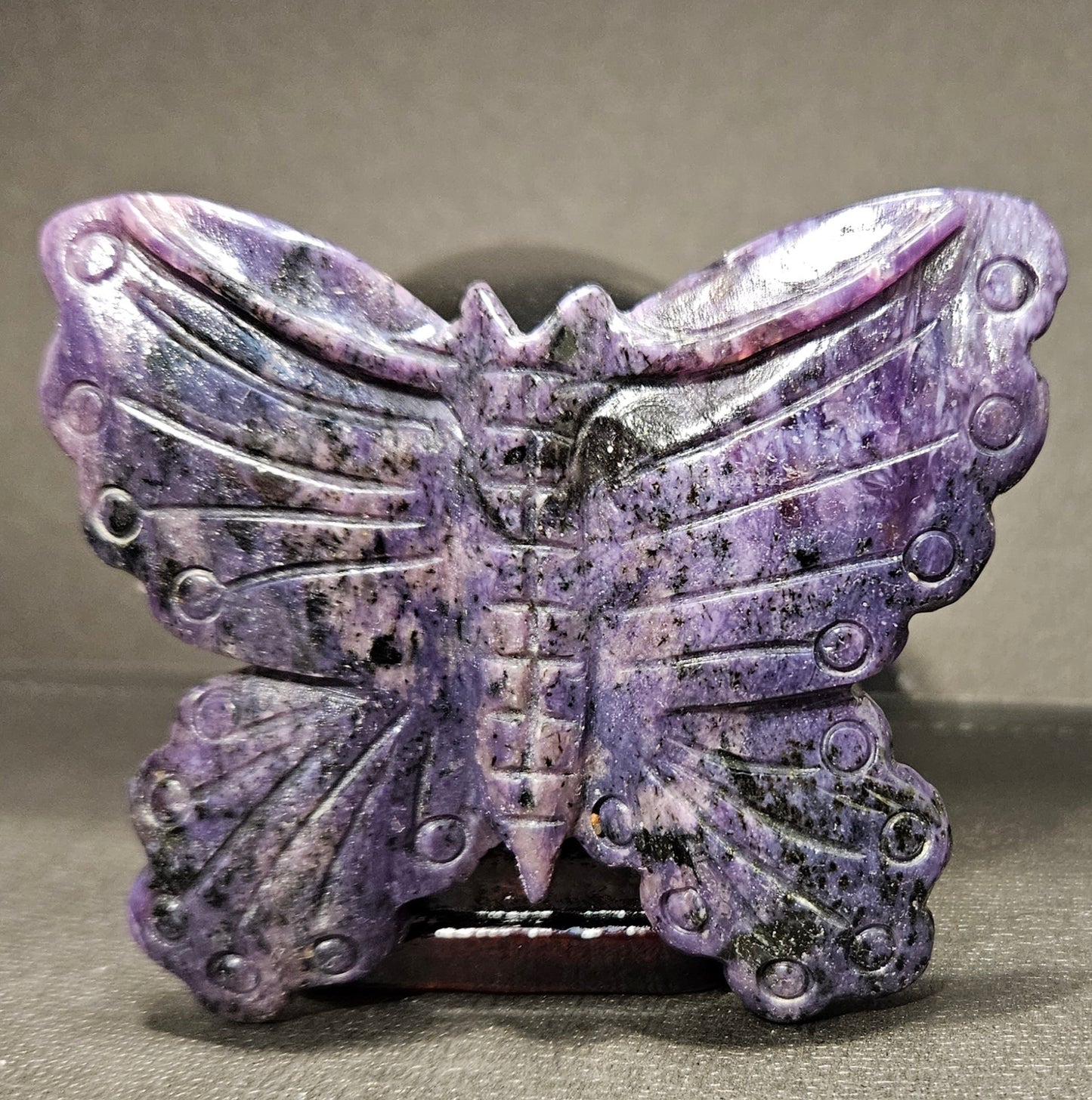 Charoite butterfly