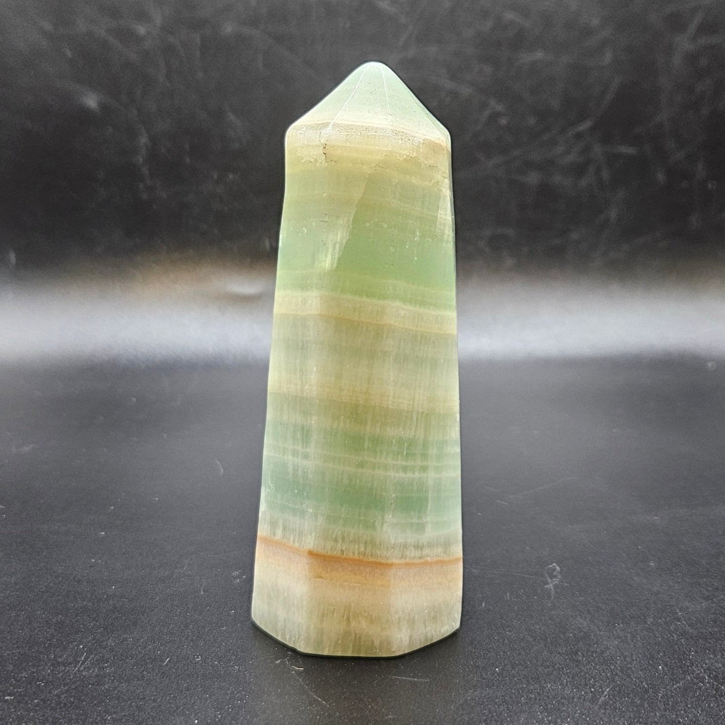 Pistachio Calcite Tower