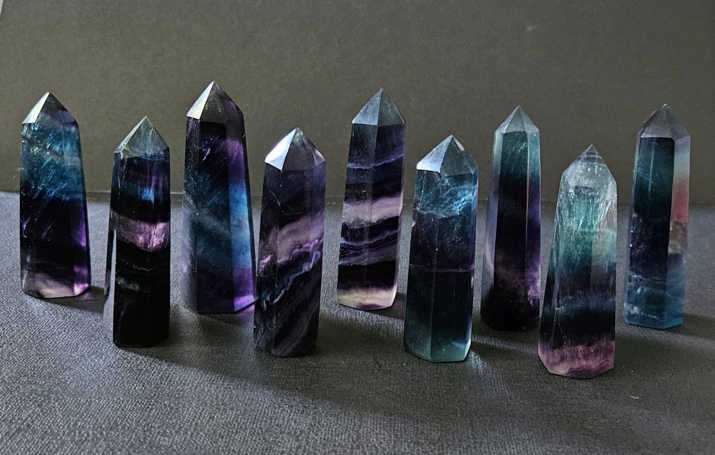 Rainbow Fluorite Towers