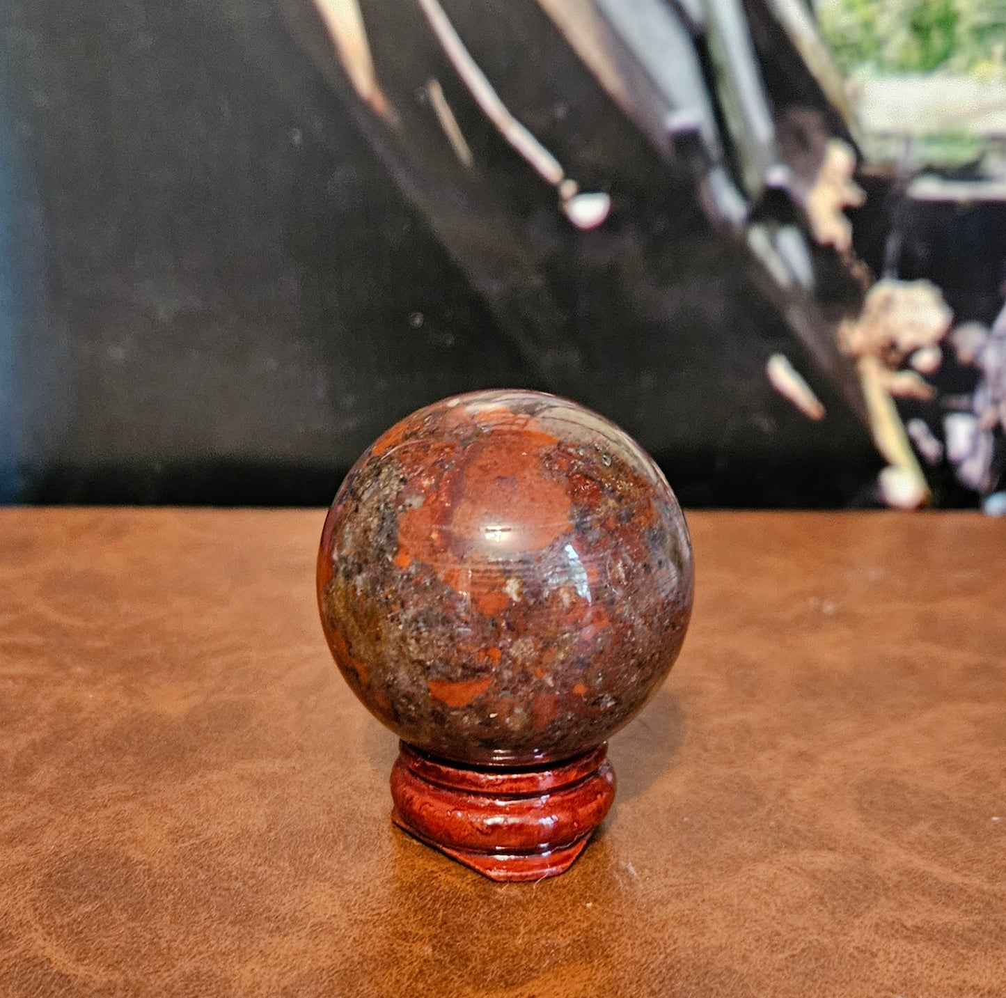 Ocean Jasper Sphere